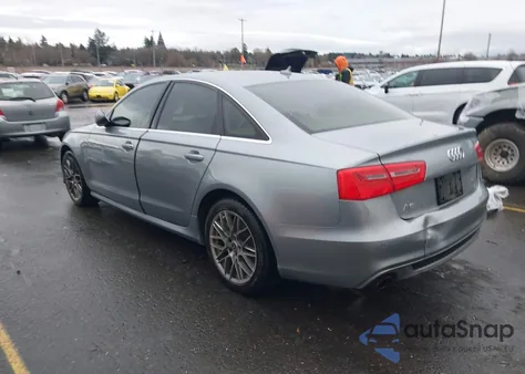 2014 Audi A6 3.0T Premium Plus from USA, damaged, VIN WAUHGAFC3EN147748